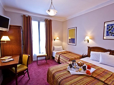 Reservation d'hotel à Paris