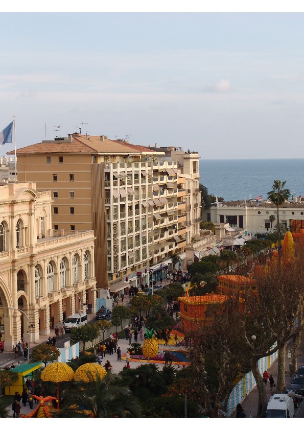 Reservation d'hotel à Menton