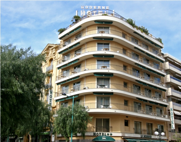 Reservation d'hotel à Menton
