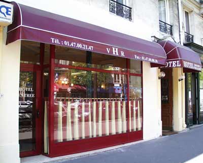 Reservation d'hotel à Paris