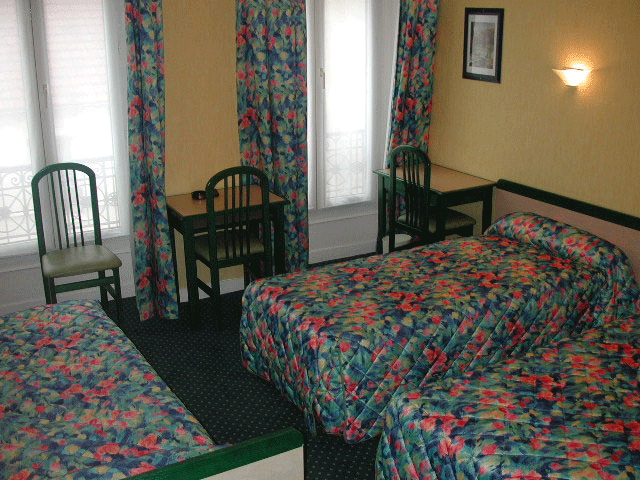 Reservation d'hotel à Paris