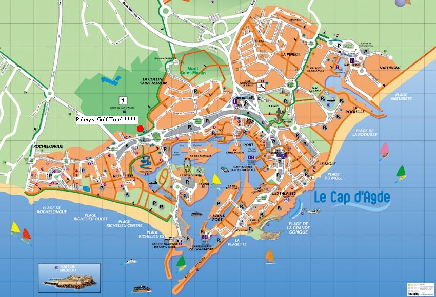 Reservation d'hotel à Le Cap d'Agde