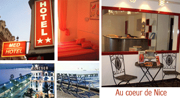 Reservation d'hotel à Nice