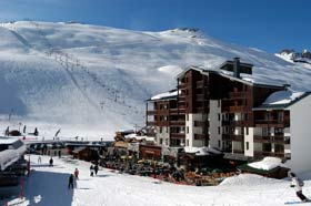 Reservation d'hotel à Tignes