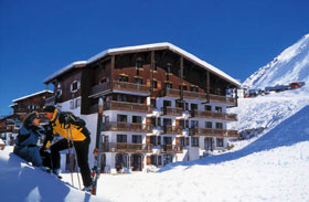 Reservation d'hotel à Tignes