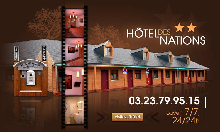 Reservation d'hotel à Berry-au-Bac