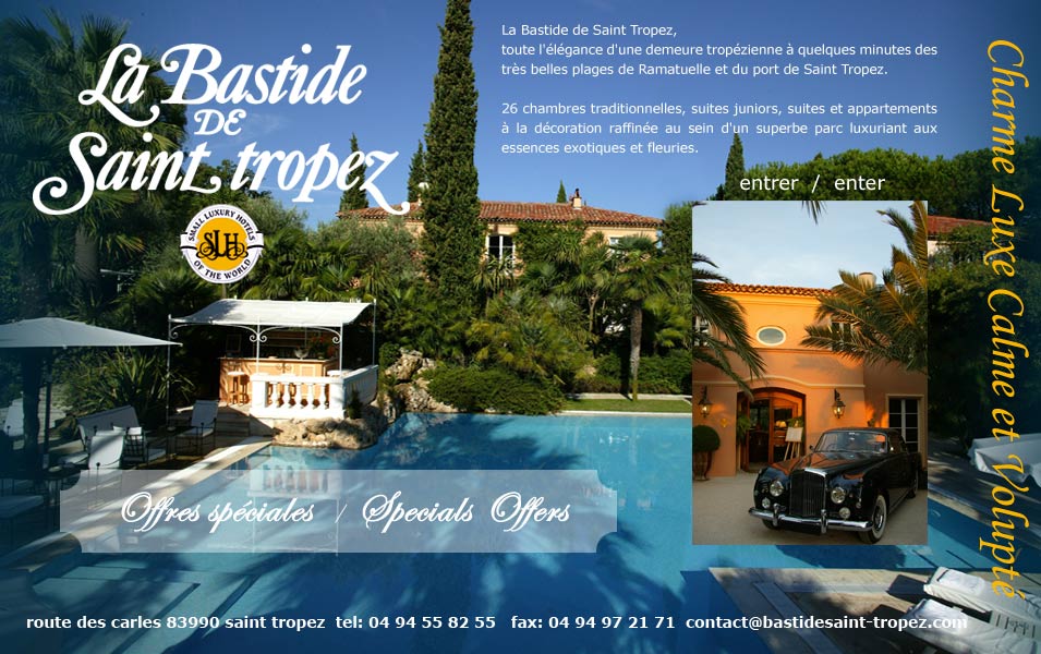 Reservation d'hotel à Saint-Tropez
