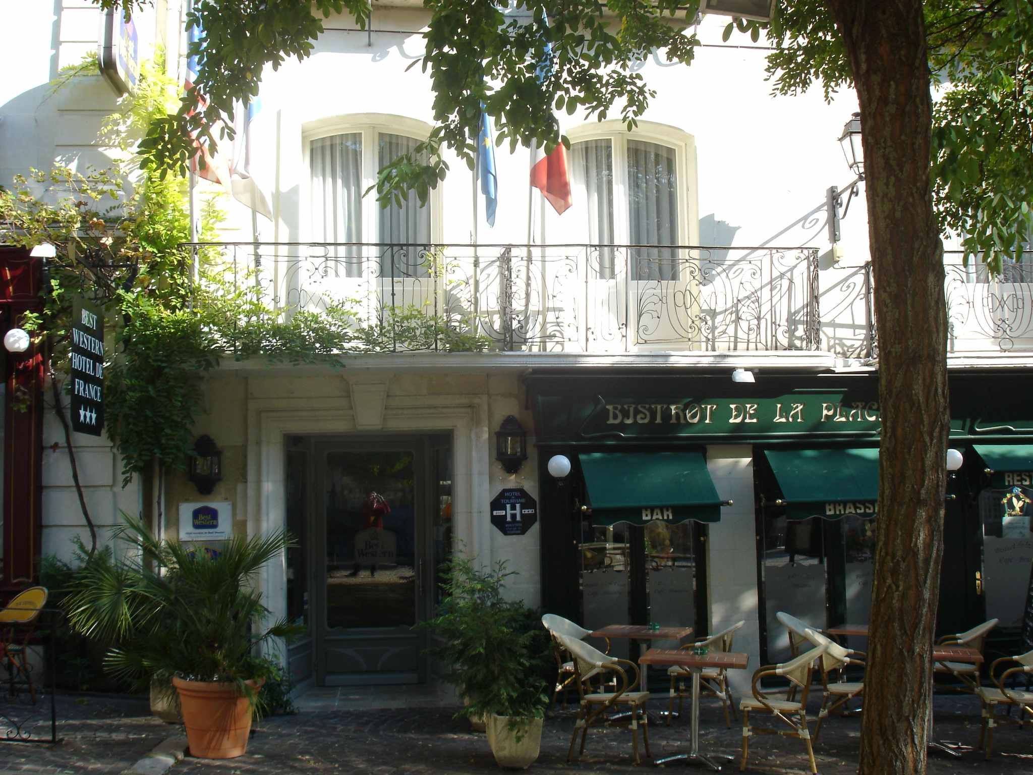 Reservation d'hotel à Chinon