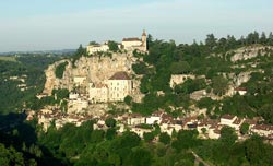 Reservation d'hotel à Rocamadour