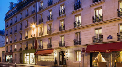 Reservation d'hotel à Paris