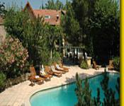hebergement logis hostellerie blason de provence, monteux