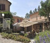 logis hotel des pins rest. l'esprit jardin, bédoin
