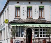 hotel logis la bastide des oliviers, monflanquin