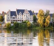 hebergement mercure bords de loire saumur, saumur
